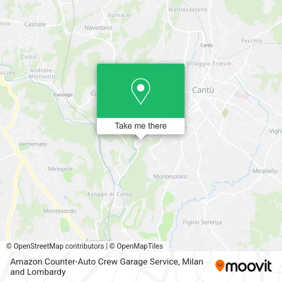 Amazon Counter-Auto Crew Garage Service map