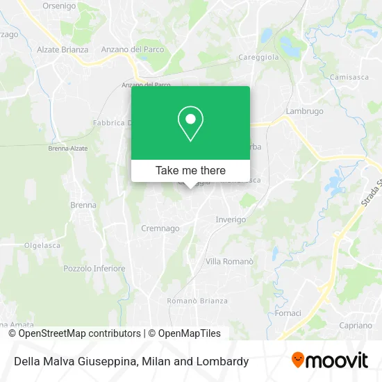 Della Malva Giuseppina map