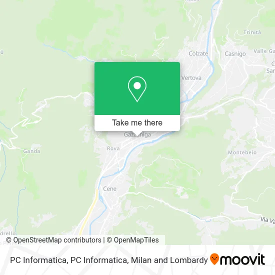 PC Informatica, PC Informatica map