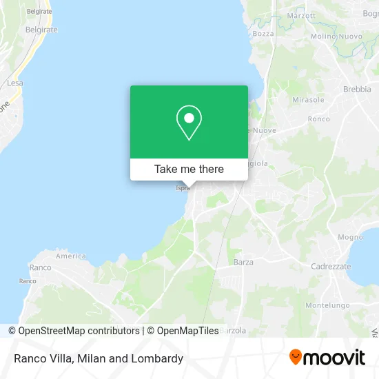 Ranco Villa map