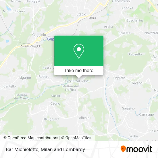 Bar Michieletto map