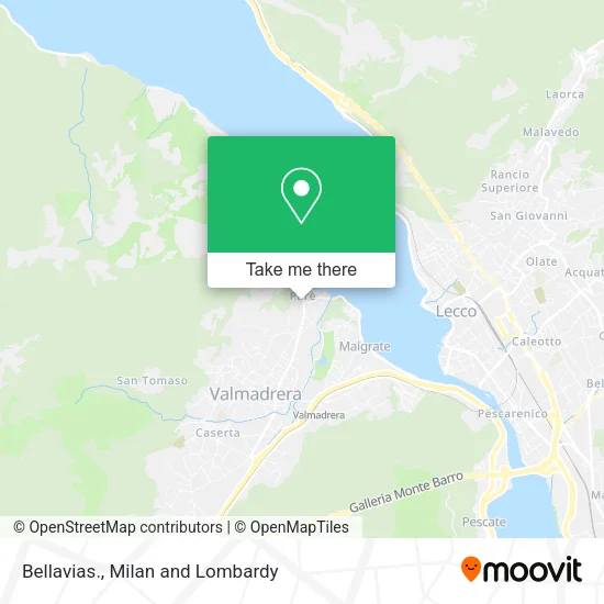 Bellavias. map