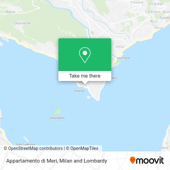 Appartamento di Meri map