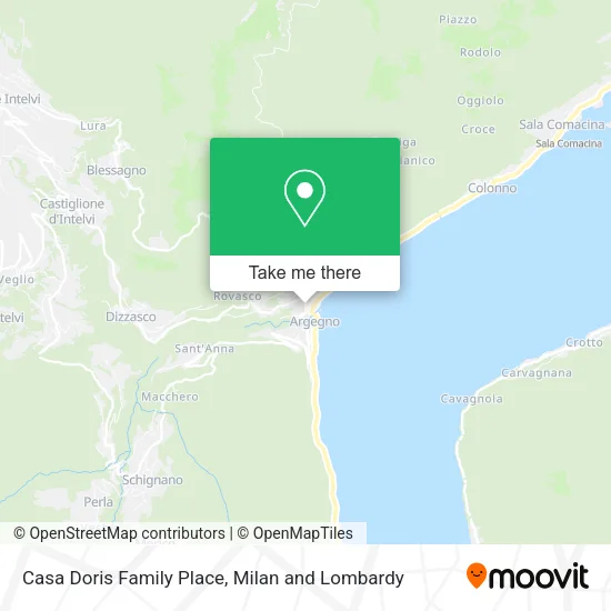 Casa Doris Family Place map
