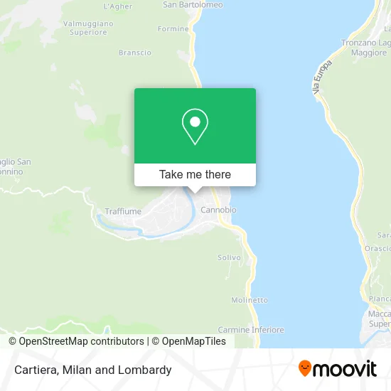 Cartiera map