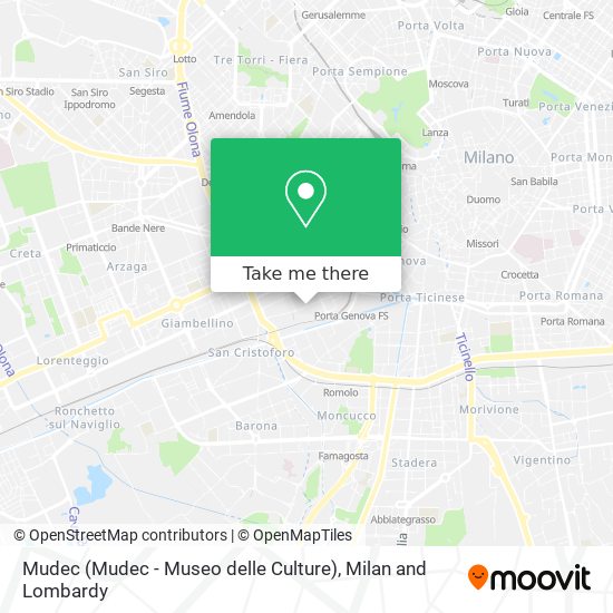 Mudec (Mudec - Museo delle Culture) map