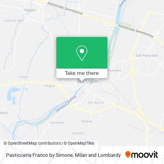 Pasticceria Franco by Simone map