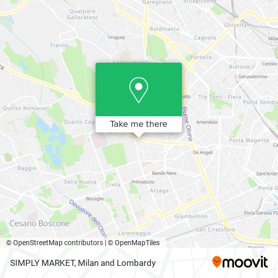 SIMPLY MARKET map