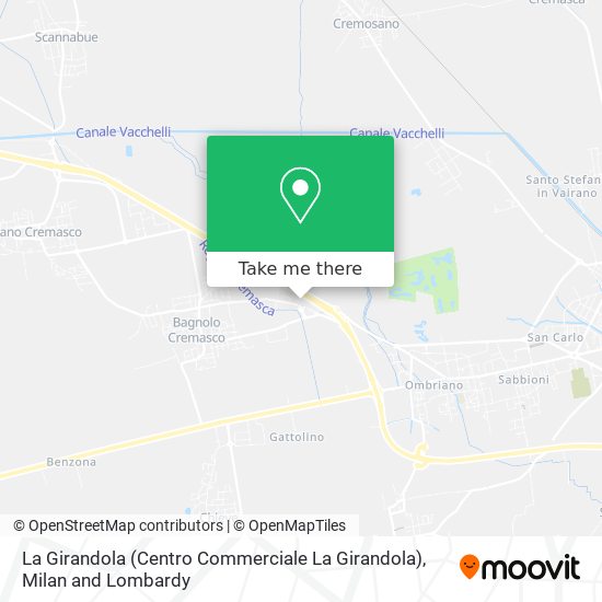 La Girandola (Centro Commerciale La Girandola) map