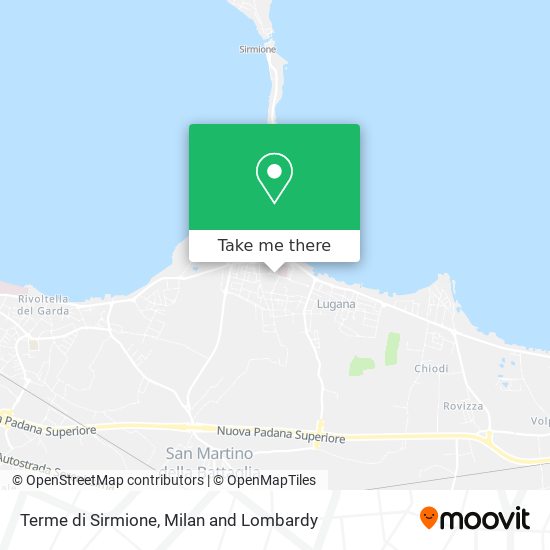 Terme di Sirmione map