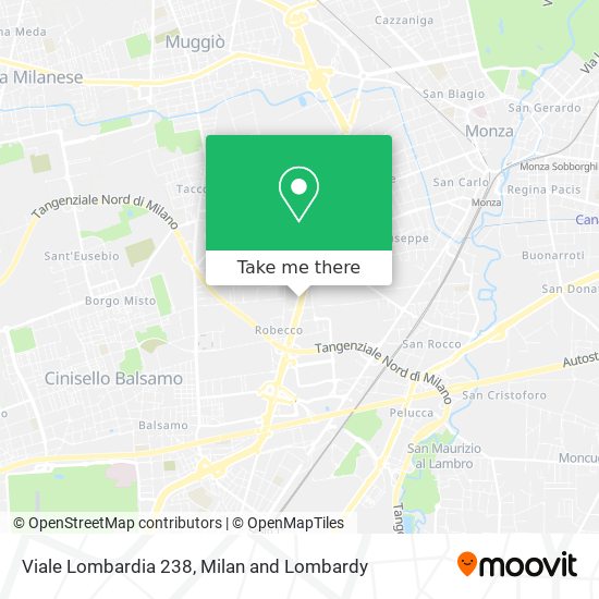 Viale Lombardia 238 map