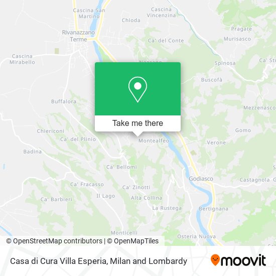 Casa di Cura Villa Esperia map