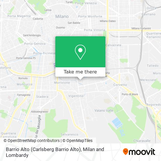 Barrio Alto (Carlsberg Barrio Alto) map