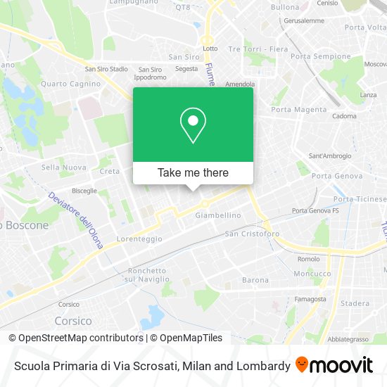 Scuola Primaria di Via Scrosati map