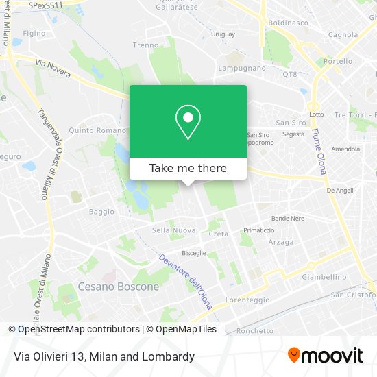Via Olivieri 13 map