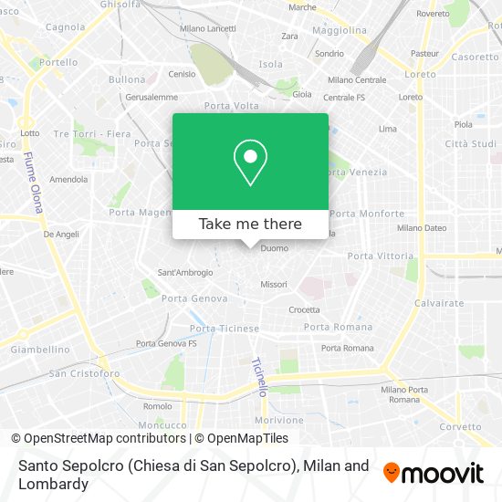 Santo Sepolcro (Chiesa di San Sepolcro) map