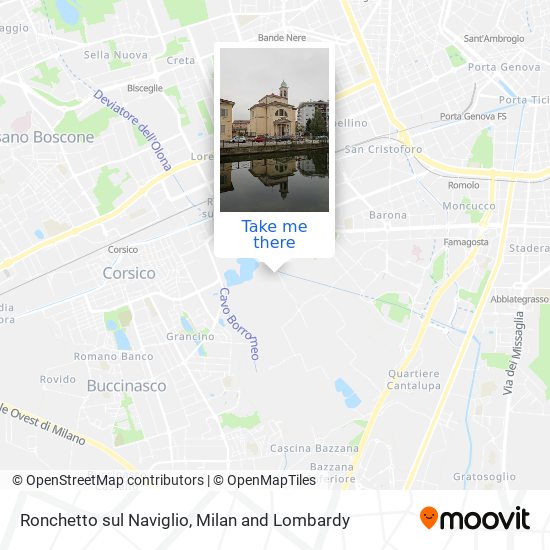 Ronchetto sul Naviglio map