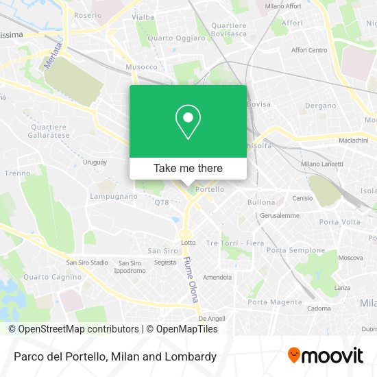 Parco del Portello map
