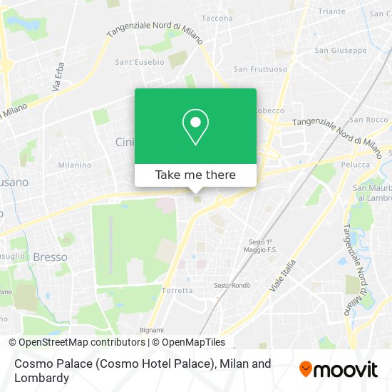 Cosmo Palace (Cosmo Hotel Palace) map