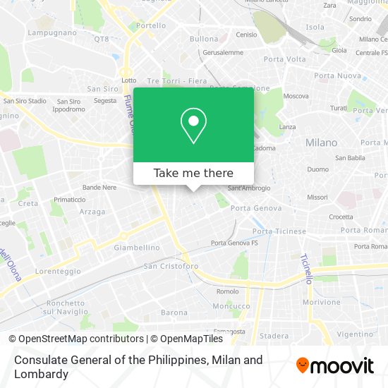 Consulate General of the Philippines map