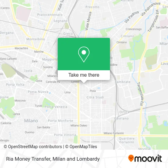 Ria Money Transfer map