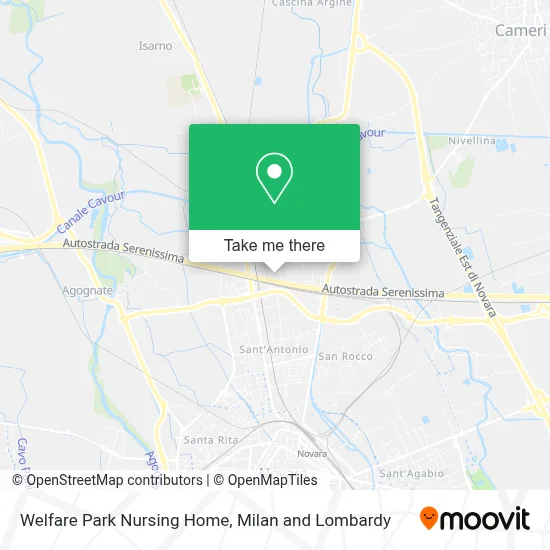 Welfare Park Nursing Home map