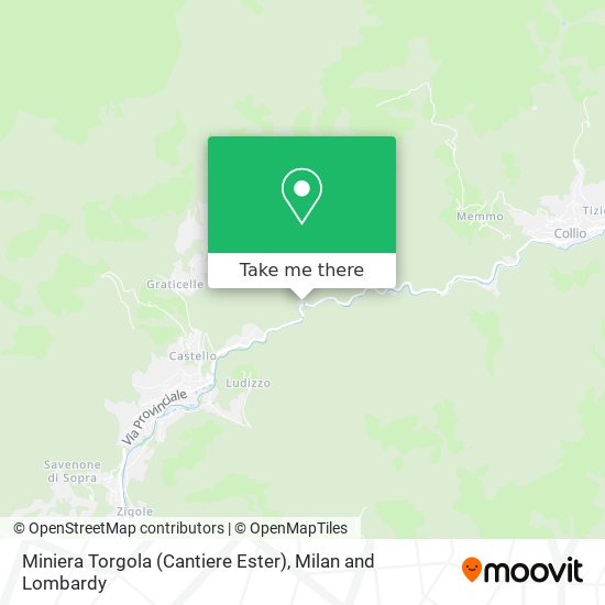 Miniera Torgola (Cantiere Ester) map
