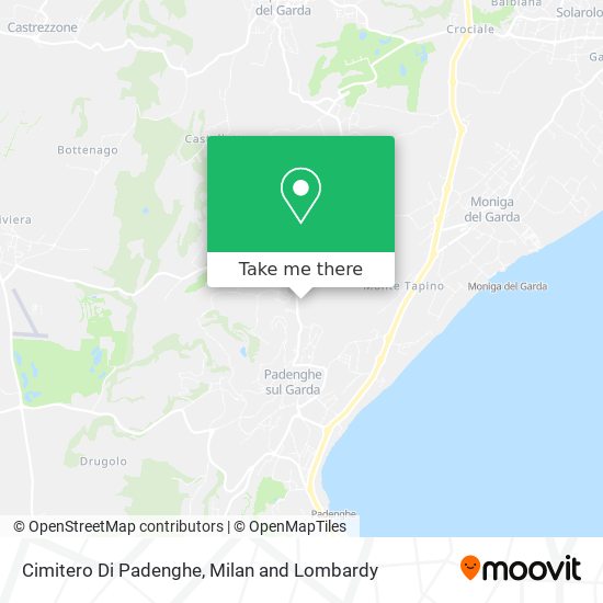 Cimitero Di Padenghe map