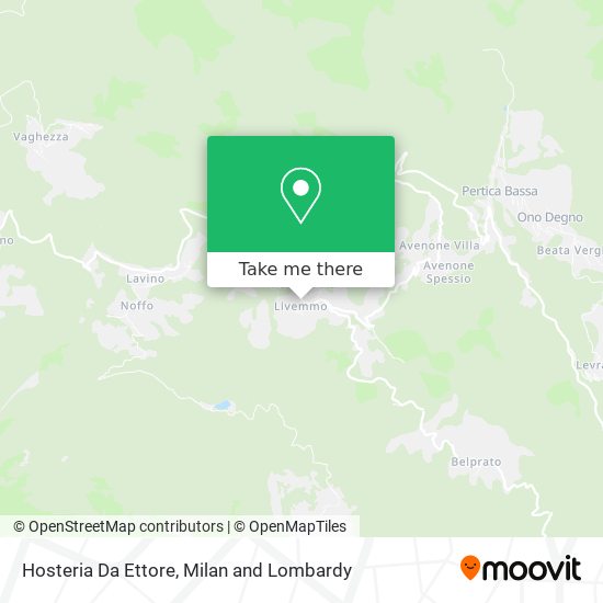 Hosteria Da Ettore map