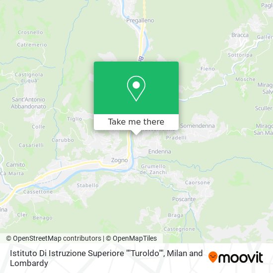 Istituto Di Istruzione Superiore ""Turoldo"" map