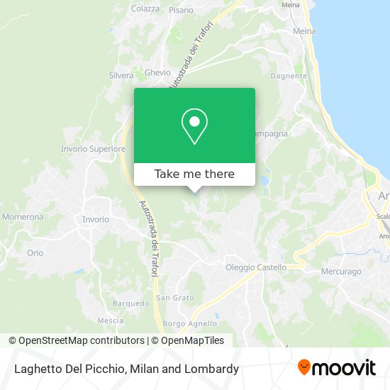 Laghetto Del Picchio map