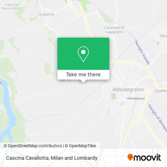 Cascina Cavallotta map