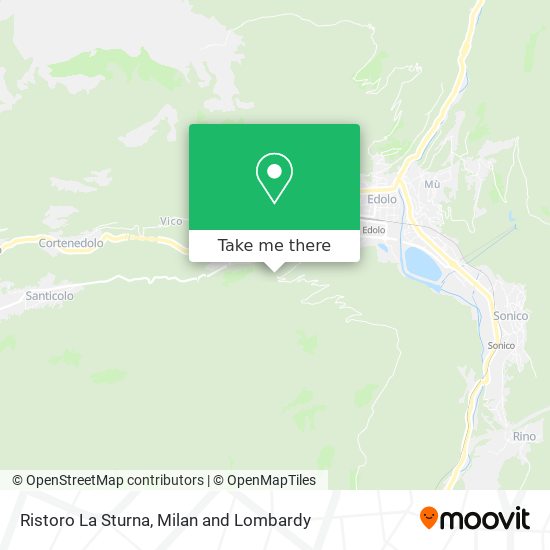 Ristoro La Sturna map