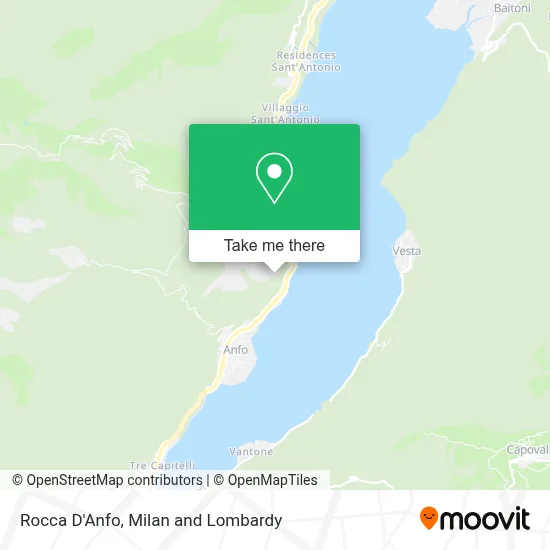 Rocca D'Anfo map