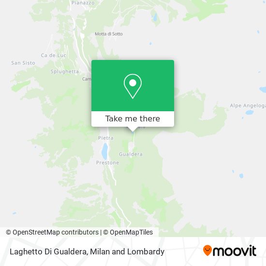 Laghetto Di Gualdera map