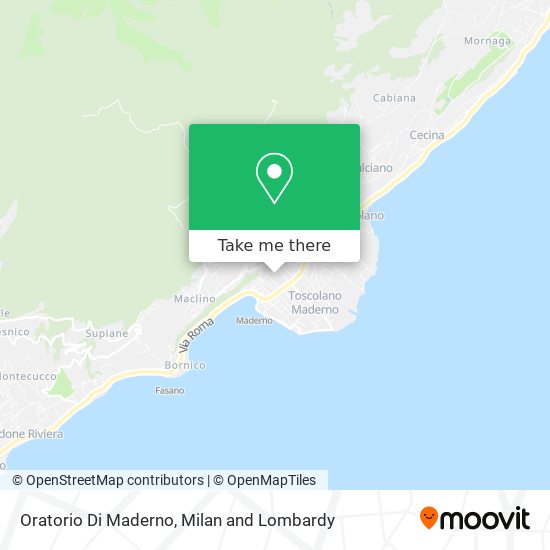 Oratorio Di Maderno map