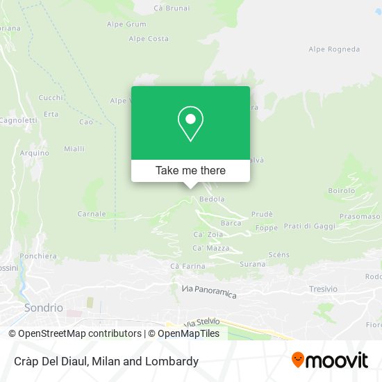 Cràp Del Diaul map