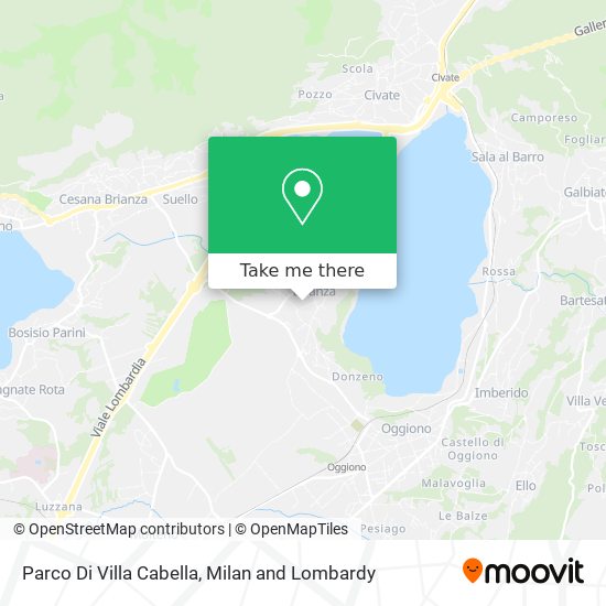 Parco Di Villa Cabella map