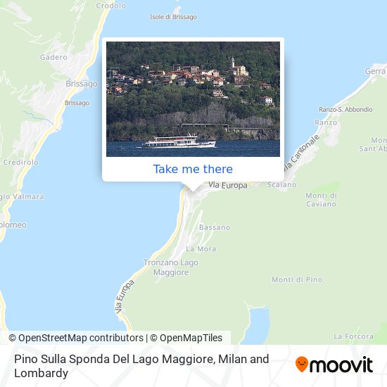 Pino Sulla Sponda Del Lago Maggiore map