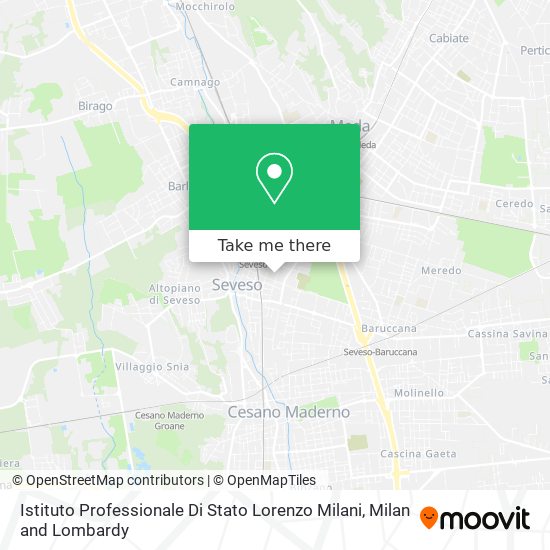 Istituto Professionale Di Stato Lorenzo Milani map