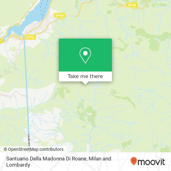 Santuario Della Madonna Di Roane map