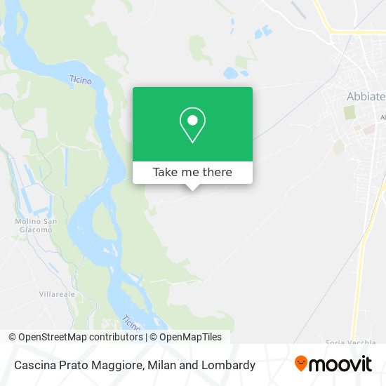 Cascina Prato Maggiore map