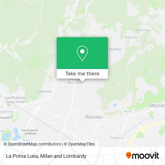 La Prima Luna map