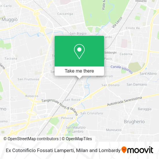 Ex Cotonificio Fossati Lamperti map