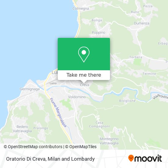Oratorio Di Creva map