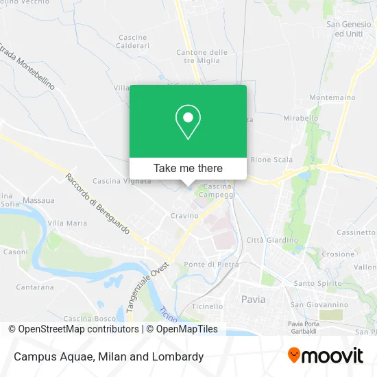 Campus Aquae map