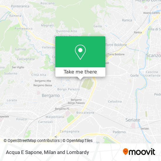 Acqua E Sapone map