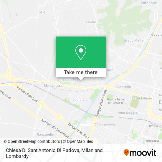 Chiesa Di Sant'Antonio Di Padova map