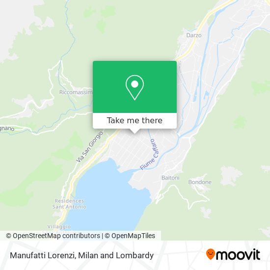 Manufatti Lorenzi map