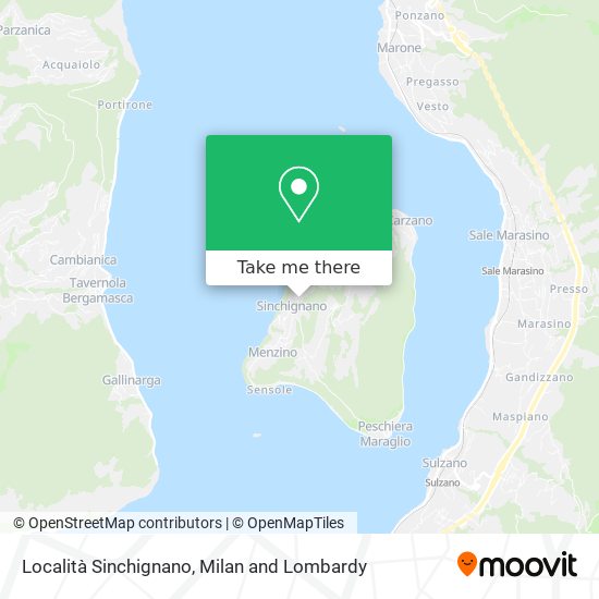 Località Sinchignano map